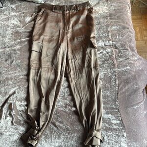 Babaton Refined Satin Cargo Pants